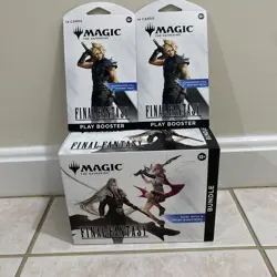 Magic The Gathering Final Fantasy Bundle Factory Sealed + two booster packs - Image 1