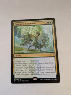 Quandrix Command Strixhaven: School of Mages Regular MTG NM - Image 1
