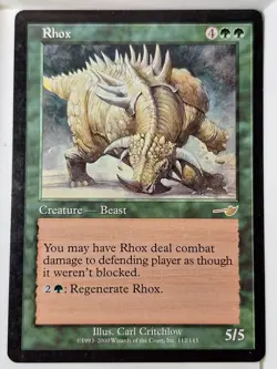 Rhox - Nemesis - Magic the Gathering MTG Nice! - Image 1