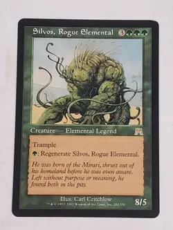 MTG Silvos, Rogue Elemental (Onslaught/Green/R) - BGM - Image 1