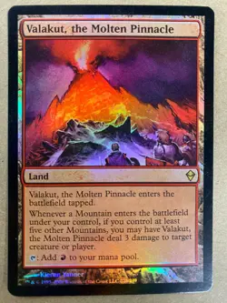 MTG 1x FOIL Valakut, the Molten Pinnacle 228 Zendikar Magic the Gathering x1 NM - Image 1