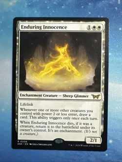 Enduring Innocence MTG NM Duskmourn: House of Horror Regular - Image 1