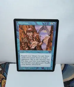 Intuition Tempest LP | WOTC MTG | Tempest | April Lee - Image 3