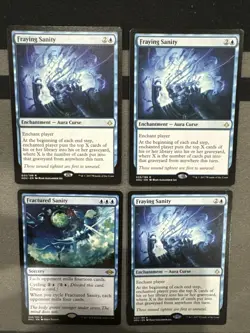 Fraying Sanity X4 Hour Of Devastation Nm Near Mint Mtg - Image 1