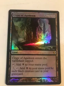 Crypt of Agadeem Zendikar Foil - Image 1