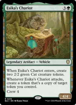 ESIKA'S CHARIOT x1 mtg NM-M Commander Bloomburrow 1 Rare - Image 1