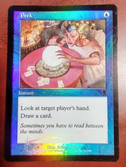 FOIL PEEK mtg HP Odyssey 1 Common - Image 1
