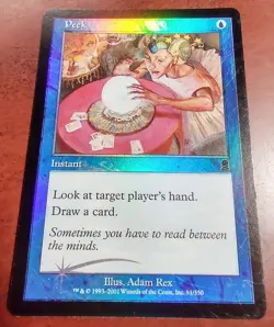 FOIL PEEK mtg HP Odyssey 1 Common - Image 2