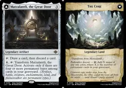FOIL MATZALANTLI, THE GREAT DOOR mtg NM Lost Caverns of Ixalan 1 Rare - Image 1
