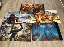 Various Star City Games, Champion, And Misc Magic The Gathering Playmats - Image 2