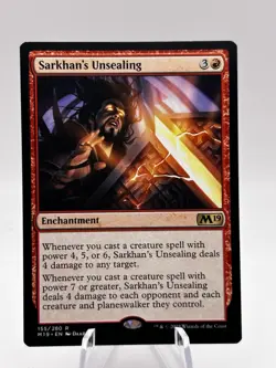 Sarkhan's Unsealing 155/280 Core Set 2019 M19 MTG NM - Image 1