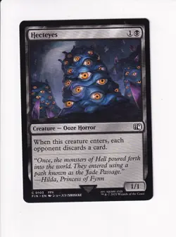 MAGIC THE GATHERING MTG FINAL FANTASY HECTEYES (#1) - Image 1