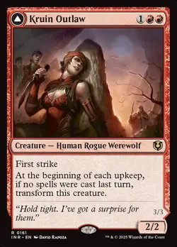 Kruin Outlaw Foil - Innistrad Remastered MTG-NM - Image 1