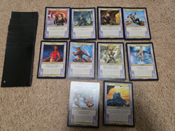 magic the gathering vanguard Lot LP or better Karn Selenia Mirri Sisay + Sleeved - Image 1