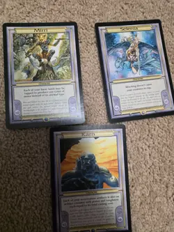 magic the gathering vanguard Lot LP or better Karn Selenia Mirri Sisay + Sleeved - Image 4