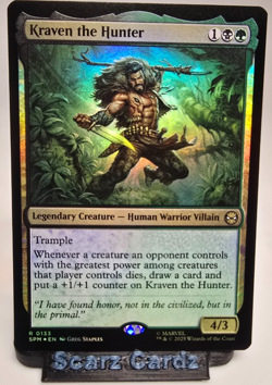Kraven the Hunter Marvel's Spider-Man Foil - Image 1