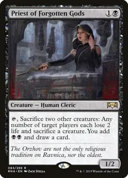 Priest of Forgotten Gods Ravnica Allegiance NM MTG - Image 1