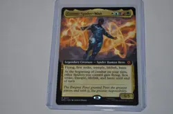 MTG magic SPIDERMAN spm EXTENDED ART COSMIC SPIDERMAN #271 MYTHIC - Image 1