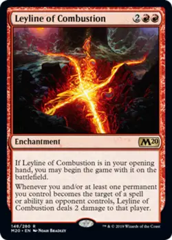 x1 Leyline of Combustion - Core Set 2020 (M20) - NM - MTG - Image 1