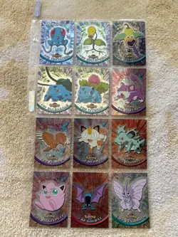 1999 TOPPS POKEMON TV ANIMATION EDITION HOLOFOILS - Image 1