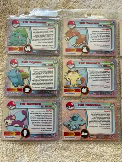 1999 TOPPS POKEMON TV ANIMATION EDITION HOLOFOILS - Image 5