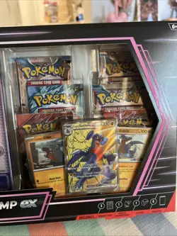 Pokemon TCG: Cynthia’s Garchomp ex Premium Collection box Sealed - Image 3