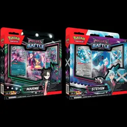 Pokemon Rival Battle Deck set of 2 Steven and Marnie Sealed - Image 1