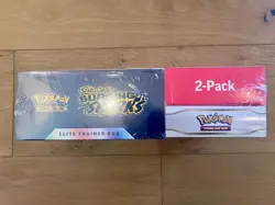 Pokemon Surging Sparks ETB + Booster Bundle Costco 2-pack Sealed - Image 3