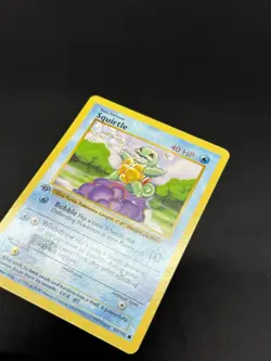 Pokemon Squirtle 063/102 Base Set Shadowless First Edition - Image 2