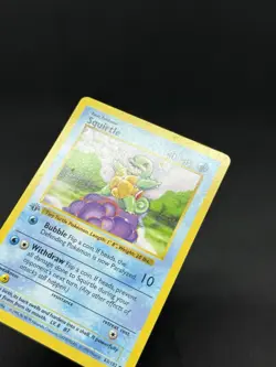 Pokemon Squirtle 063/102 Base Set Shadowless First Edition - Image 3