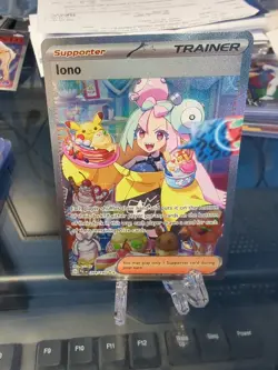 Iono 269/193 Paldea Evolved SIR Alt Art Full Art Trainer Pokemon TCG NM ✨ - Image 1