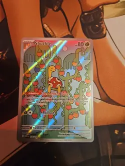 Shuckle 136/132 - Illustration Rare - Pack Fresh Mint - Mega Evolution - Pokemon - Image 1