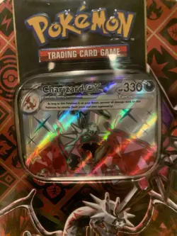 POKEMON TCG PALDEAN FATES TIN SET (3) CHARIZARD EX SHINY 🔥🔥🔥🔥 - Image 2