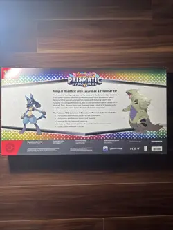 Lucario And Tyranitar Ex Pokemon TCG Prismatic EX Premium Collection Box Set - Image 2