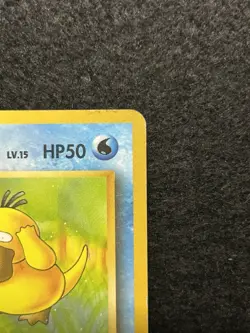 Psyduck 53/62 Common Pokemon TCG Fossil 1999 Japanese Vintage Old Back LP - Image 5