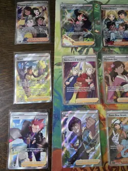 Pokemon TCG Full Art Trainers Lot 21 Total English NM Condition - Image 2