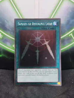 Yugioh Swords of Revealing Light NKRT-EN025 Platinum Rare NM - Image 1