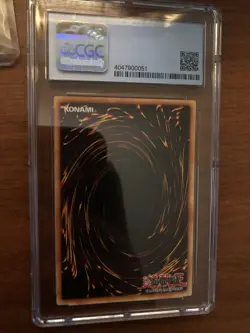 Yu-Gi-Oh! TCG Windstorm of Etaqua PCY-001 Prismatic Secret Rare CGC 8 NM/Mint - Image 2