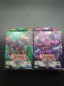 NEW YuGiOh! Dragon's Roar & Zombie Madness Structure Decks 1st Edition Sealed - Image 1