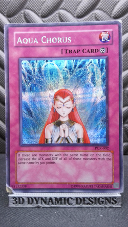 | Yugioh Aqua Chorus PCK-002 Prismatic Secret Rare Video Game Promot HP 🔥 | - Image 1