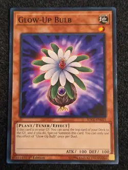 Yugioh Glow-Up Bulb Common SDCL-EN021 1st Ed Lightly Played - Image 1