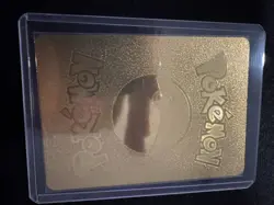Charizard Gold Foil Pokemon 4/102 Card NM - Image 3