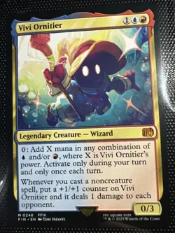 Magic: The Gathering Final Fantasy Vivi Ornitier Card #248 - Image 1