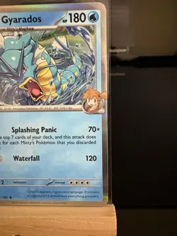 MISTY’S GYARADOS - 049/182 Destined Rivals - Holo Rare - Pokemon TCG Card - Image 3
