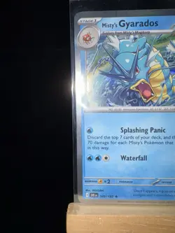 MISTY’S GYARADOS - 049/182 Destined Rivals - Holo Rare - Pokemon TCG Card - Image 5