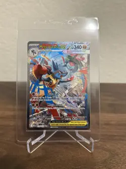 Mega Lucario Ex Alternate Art 179/132 Mega Evolution Secret Rare Pokemon Card NM - Image 1