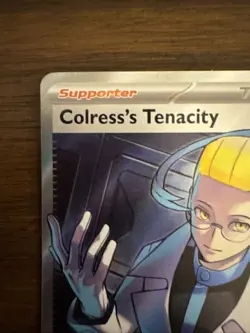Pokemon Card Colress's Tenacity 87/64 Ultra Rare Shrouded Fable Near Mint - Image 2