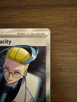Pokemon Card Colress's Tenacity 87/64 Ultra Rare Shrouded Fable Near Mint - Image 3