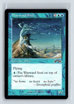 WAYWARD SOUL - MTG Magic the Gathering Card - Exodus - Common - Image 1