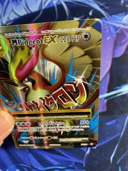 Pokemon TCG Mega-Pidgeot-EX Evolutions Holo Full Art Ultra Rare Card 105/108 - Image 4